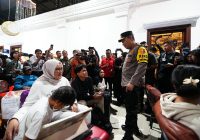 Kapolri Tinjau Stasiun Tugu, Tiket Kereta Api Ludes Hingga 9 April