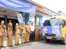 Wabup Habib Idrus Al Habsyi Lepas 37 Peserta Mudik Gratis Pemkab Banjar dan KORPRI