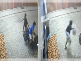 Aksi Nekat! Maling Parcel di Katingan Kalteng Terekam Jelas CCTV, Warga Resah