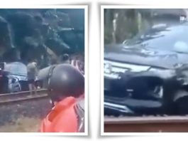 Maut di Perlintasan! Bos Travel Umrah Tewas saat Pajero Sport Dihantam Kereta Api