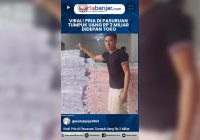 VIDEO - Viral! Pria di Pasuruan Tumpuk Uang Rp 2 Miliar Didepan Toko