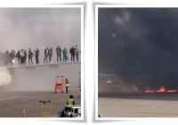 Pesawat American Airlines Terbakar di Denver, Penumpang Dievakuasi Darurat