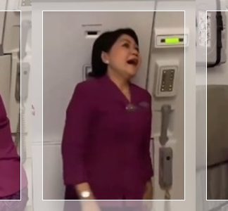 VIRAL! Pramugari Menangis saat Diumumkan Penerbangan Terakhirnya, Pernah Bawa Garuda Raih Penghargaan Ini
