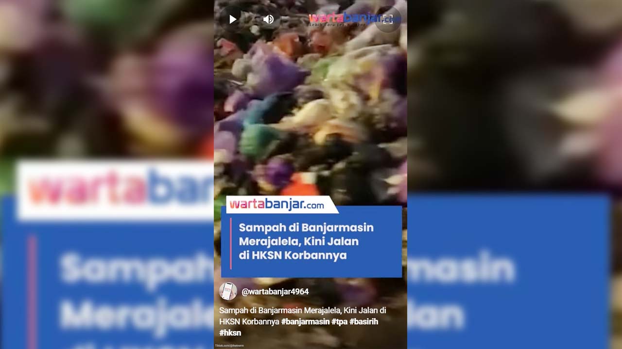 sampah di hksn menumpuk