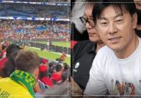 DETIK-DETIK Nama Shin Tae-yong Bergema di Sydney Stadium Australia, Suporter Garuda Murka!