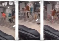 VIDEO Detik-detik Tahanan Lapas Kutacane Aceh Kabur, Lompat Pagar dan Disaksikan Warga