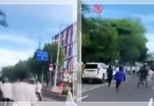 Heboh! Tawuran Pecah di Jalan Kramat Raya Usai Salat Id, Warga Panik