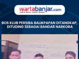Bos Klub Sepak Bola Persiba Balikpapan Ditangkap, Dituding Sebagai Bandar Narkoba