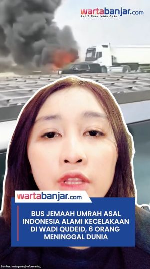 VIDEO - Bus Jemaah Umrah Indonesia Alami Kecelakaan , 6 Orang Meninggal Dunia