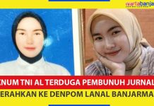 VIDEO - Oknum TNI AL Terduga Pembunuh Jurnalis di Banjarbaru Diserahkan ke Denpom Lanal Banjarmasin