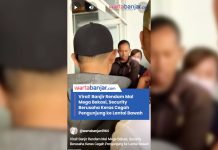 Viral! Banjir Rendam Mal Mega Bekasi, Security Berusaha Keras Cegah Pengunjung ke Lantai Bawah