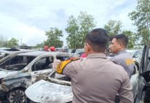 Polisi Ungkap Asal Api Dalam Kebakaran di Parkiran PT JBA Komplek KCG, Diduga dari Dashboard Mobil Calya