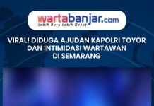 VIDEO - Viral! Diduga Ajudan Kapolri Toyor dan Intimidasi Wartawan di Semarang