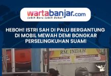 VIDEO - HEBOH! Istri Sah di Palu Bergantung di Mobil Mewah demi Bongkar Perselingkuhan Suami