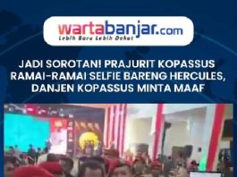 VIDEO - Jadi Sorotan! Prajurit Kopassus Ramai-ramai Selfie Bareng Hercules, Danjen Kopassus Minta Maaf