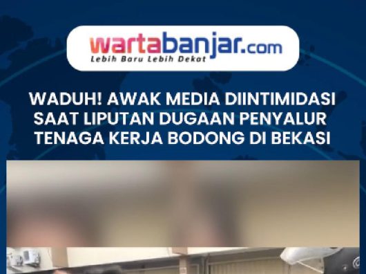 VIDEO - WADUH! Awak Media Diintimidasi saat Liputan Dugaan Penyalur Tenaga Kerja Bodong di Bekasi