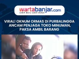 VIDEO - VIRALl! Oknum Ormas di Purbalingga Ancam Penjaga Toko Minuman, Paksa Ambil Barang