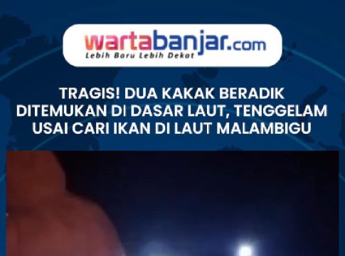 VIDEO - TRAGIS! Dua Kakak Beradik Ditemukan di Dasar Laut, Tenggelam Usai Cari Ikan di Laut Malambigu