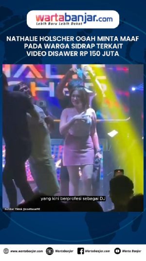 VIDEO - Nathalie Holscher Ogah Minta Maaf pada Warga Sidrap Terkait Video Disawer Rp 150 Juta