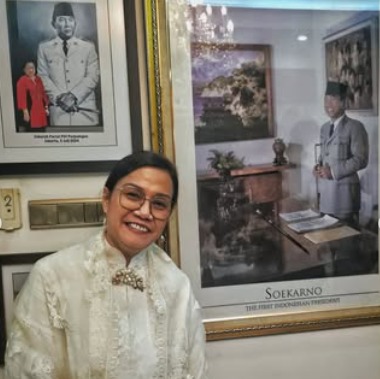 Sri Mulyani Silaturahmi Lebaran ke Para Mantan Presiden : Warganet Heran Tak Ada Foto Bersama Megawati