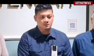 Ipda Endry yang melakukan intimidasi terhadap wartawan Antara menyampaikan permintaan maaf. (wartabanjar.com - Ist. IG @warungjurnalis)