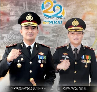 Hari Jadi Ke-22 Kabupaten Tanah Bumbu, Kapolres AKBP Arief Prasetya Harapkan Terus Bergerak Maju