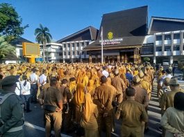 ASN Pemko Banjarmasin Masuk Kerja Usai Libur Panjang Idul Fitri, Begini Kondisi Balai Kota
