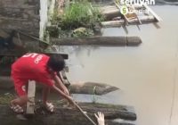 Geger, Bocah Temukan Benda Mirip Potongan Telapak Tangan di Sungai Sandul Seruyan