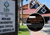 Situs SIAKAD UIN Antasari Banjarmasin Diduga Diretas, Tampilan Berubah Jadi Judi Online
