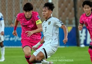 Zahaby Gholy memperkuat Timnas U-17 saat menghadapi Korsel dengan kemenangan 1-0. (wartabanjar.com - Ist. LIB)