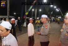 Baru Menjabat Kapolres Banjar, AKBP Fadli Langsung Turun Amankan Haul Guru Banjar Indah di Tungkaran