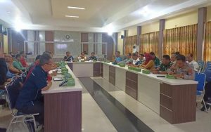 Rakor persiapan Kabupaten Tanah Laut sebagai tuan rumah Porprov dan Peparprov Kalsel 2025. (wartabanjar.com - Ist. MC Tala)