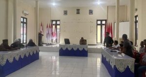 Pertemuan MUI Seram Bangian Barat dengan empat pemuka aliran sesat. (Istimewa)