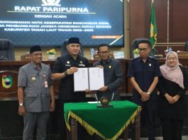 RPJMD Tala Disepakati, Bupati dan DPRD Kompak Kunci Arah Pembangunan Daerah 5 Tahun ke Depan