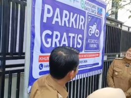 Wali Kota HM Yamin HR Resmikan Parkir Gratis di Seluruh Puskemas Banjarmasin