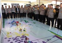 Polres Banjarbaru Gelar Tactical Floor Game untuk Pengamanan PSU 19 April