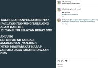 Geger, Beredar Kabar Dalam Sehari 2 Kali Penjambretan Terjadi di Tabalong