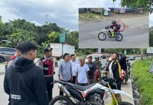 Terungkap Pemilik Uang yang Berhamburan di Jalan Raya Balangan, Naik Motor Trail CRF