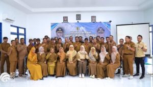 Persiapan pembentukan KIM diselenggarakan Diskominfo HST di Aula Kantor Kecamatan Labuan Amas Selatan (LAS), Rabu. (wartabanjar.com - Ist. MC HST)