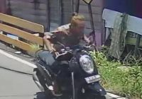 Pencuri Scoopy di Kuin Selatan Terekam CCTV