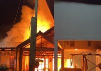 Api Berkobar di Jalan Swarga Landasan Ulin
