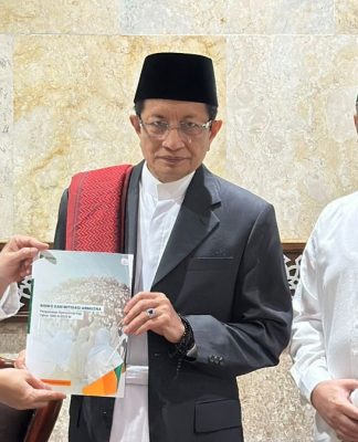 Itjen Kemenag Serahkan Hasil Penyusunan Mitigasi Layanan Jemaah Haji 2025