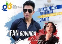 Ifan Govinda Bakal Manggung di Lapangan Murjani, Gratis untuk Umum