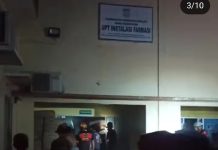 Gedung UPT Instalasi Farmasi Kabupaten Banjar Terbakar