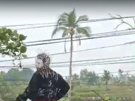 Beredar! Video Dua Lelaki Tenteng Mandau Sebelum Pria Ditemukan Terkapar di Jalan Tol Basirih
