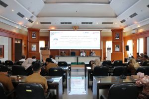 Sosialisasi yang diselenggarakan Dinas PUPR Kalsel untuk mendorong inovasi dan kualitas jasa konstruksi. (Istimewa)
