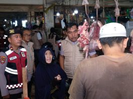 Giliran Pasar Pal 7 Kertak Hanyar Disasar Satgas Pangan Polda Kalsel, Ini Hasilnya