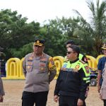 Dir Lantas Polda Kalsel dan Rombongan Pantau Situasi Kamtibmas Selama Libur Lebaran di Tempat Wisata Tanah Laut