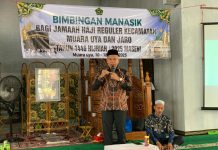 Jemaah Calon Haji Kabupaten Tabalong Dibekali Wawasan Tentang Budaya Orang Arab Saat Manasik