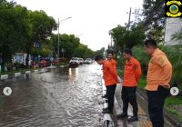 Cuaca Ekstrem dan Fase Bulan Baru, Air Terpantau Pasang di Sejumlah Kawasan Banjarmasin Utara